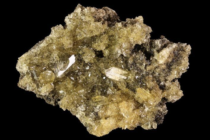Selenite Crystal Cluster (Fluorescent) - Peru #94622